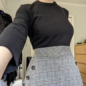 High Waisted A Line Dress